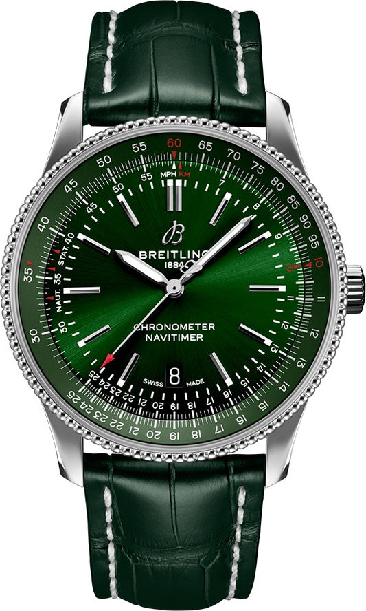 Breitling Navitimer Automatic 41 Green Dial Men's Watch A17326361L1P1