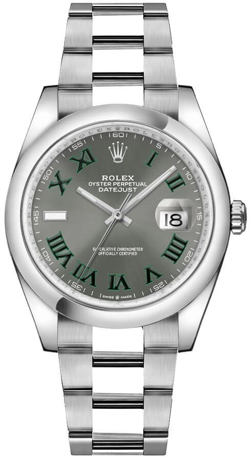 Rolex Datejust 36 Oystersteel Slate Dial Unisex Watch 126200-0018