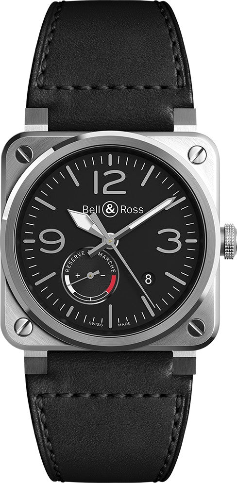 Bell & Ross Aviation Instruments BR0397-BL-SI/SCA/2