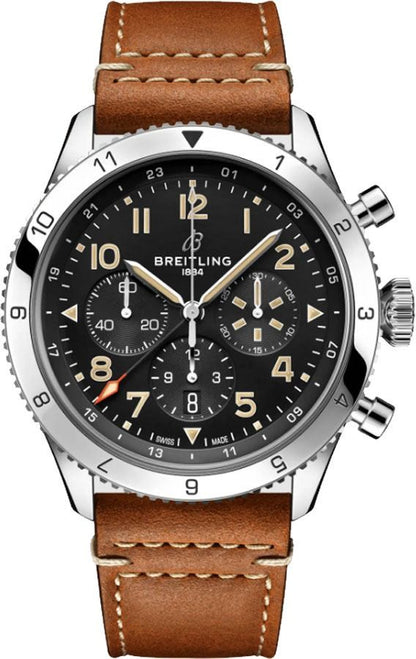 Breitling Aviator Super AVI B04 Chronograph GMT 46 Men's Watch AB04453A1B1X1