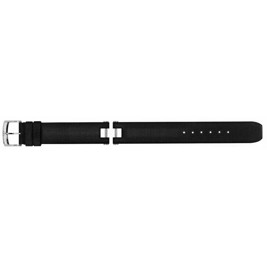 Baume et Mercier Linea 16mm Black Satin OEM Watch Strap MX006VWF-Satin