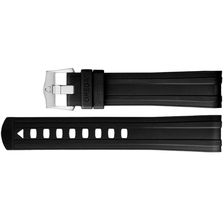 Omega Seamaster 20mm Black Rubber Strap 032CVZ010126