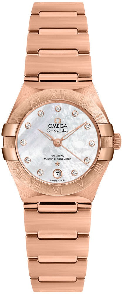 Omega Constellation Manhattan Rose Gold Women's Watch 131.50.29.20.55.001