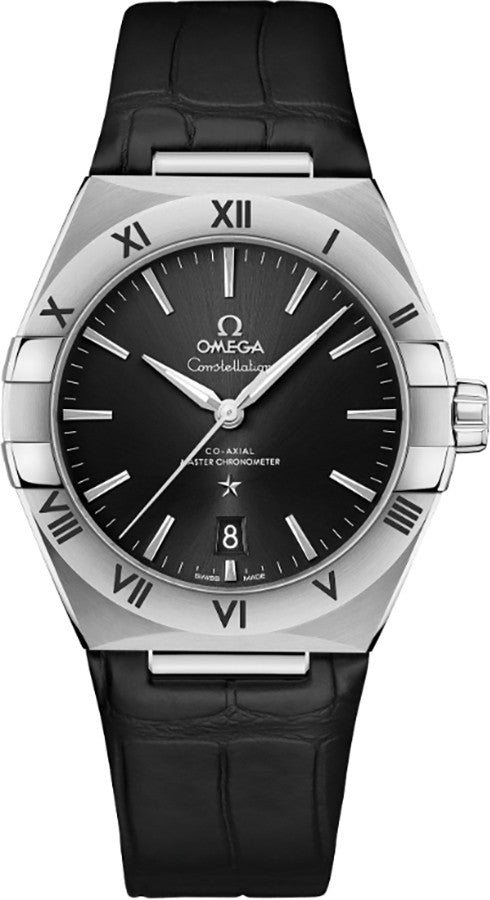 Omega Constellation Black Dial Stainless Steel Men's Watch 131.13.39.20.01.001