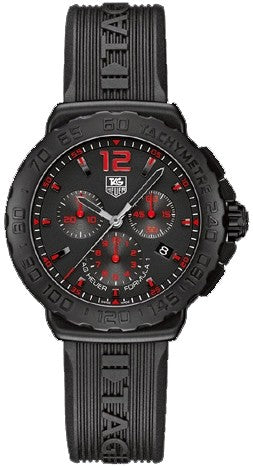 Tag Heuer Formula 1 Black & Red Dial 42mm Men's Watch CAU111A.FT6024