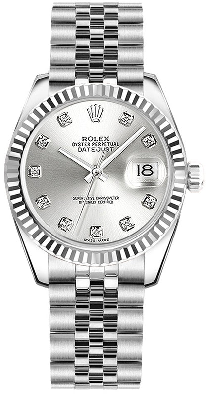 Rolex Datejust 31 Stainless Steel Watch 178274-0018