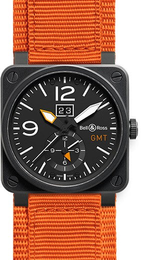 Bell & Ross Aviation Instruments BR0351-GMT-CA