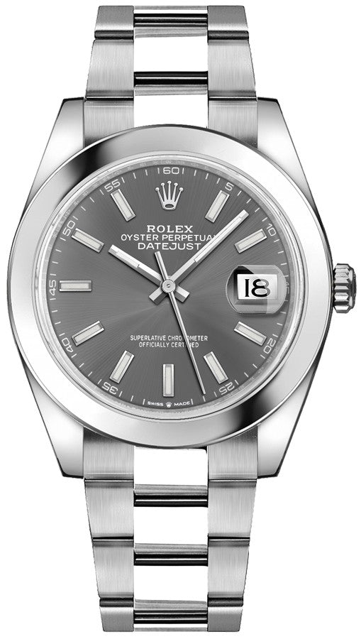 Rolex Datejust 41 Stainless Oystersteel Automatic Men's Watch 126300-0007