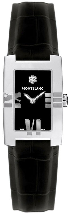 MontBlanc Profile Elegance Black Dial Women's Dress Watch 102370