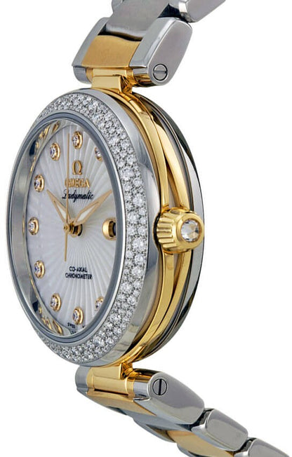 Omega De Ville Ladymatic Diamond Gold & Steel Women's Watch 425.25.34.20.55.002