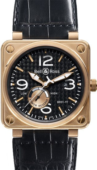 Bell & Ross Aviation Instruments BR0197-PINKGOLD