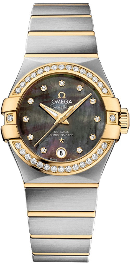 Omega Constellation Tahiti Dial Luxury Women's Watch 123.25.27.20.57.007