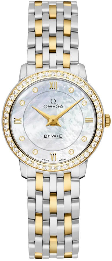 Omega De Ville Prestige Two-tone Women's Dress Watch 424.25.27.60.55.001