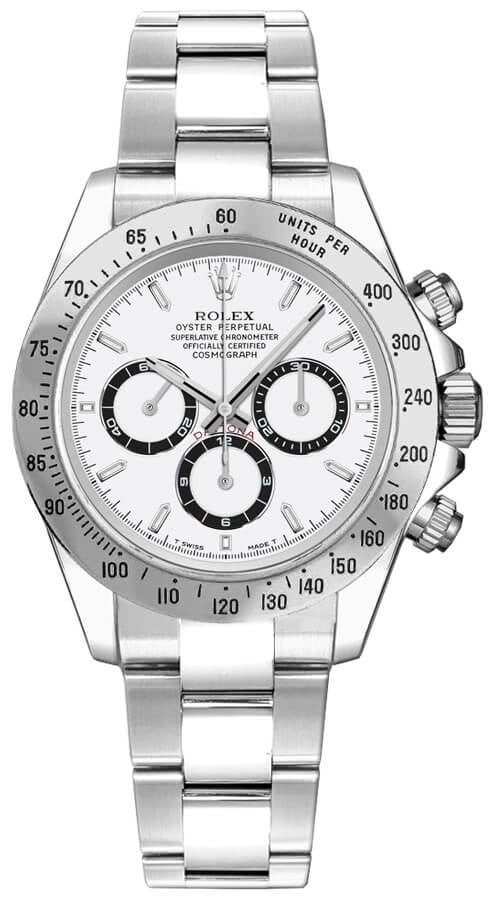 Rolex Cosmograph Daytona Chronograph Steel Men's Luxury Watch 16520