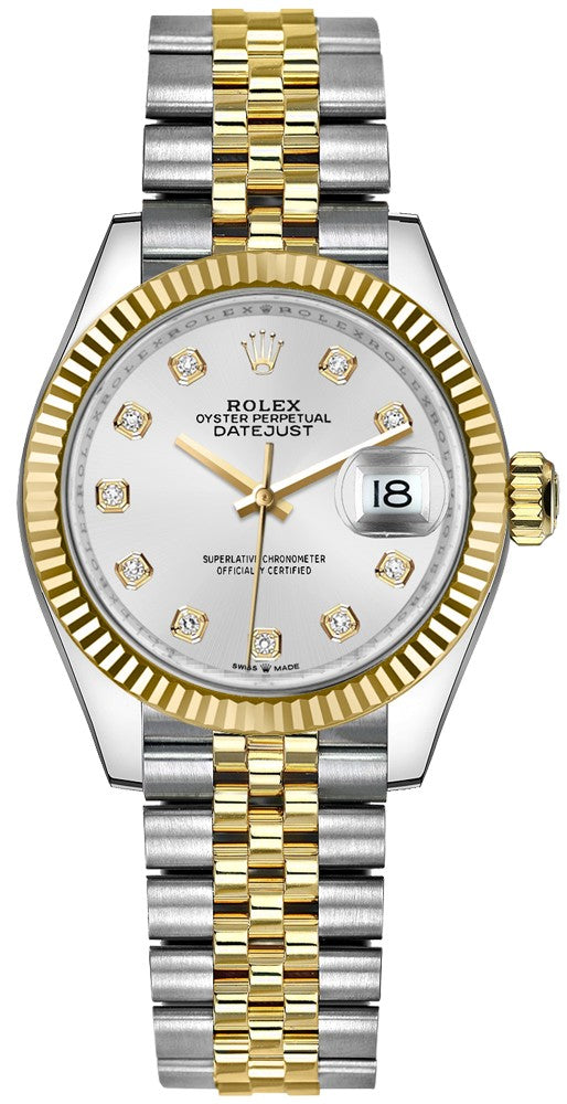 Rolex Datejust 31 Diamond Hour Markers Women's Watch 278273-0020