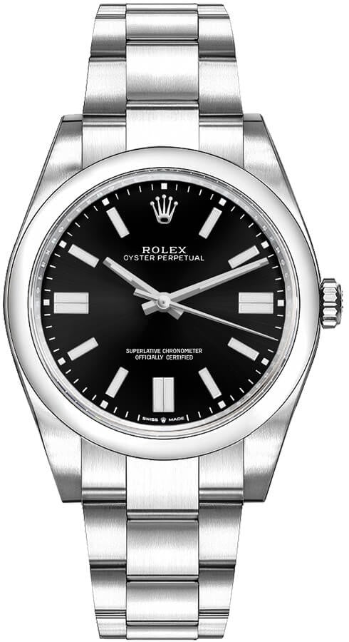 Rolex Oyster Perpetual 36 Black Dial Steel Unisex Watch 126000-0002