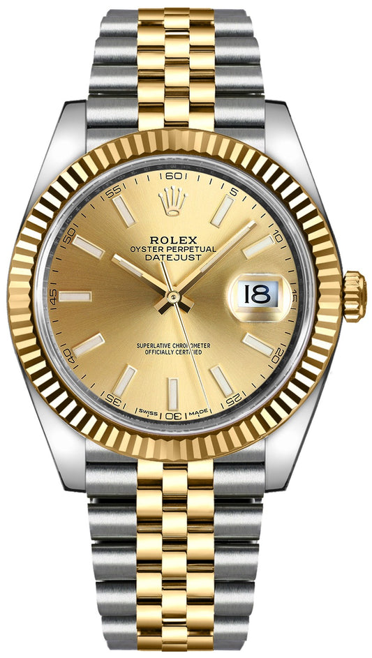 Rolex Datejust 41 Men's Automatic Luxury Watch 126333-0010