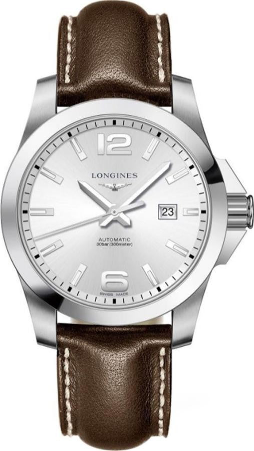 Longines Conquest Silver Dial Men's Watch L3.778.4.76.4