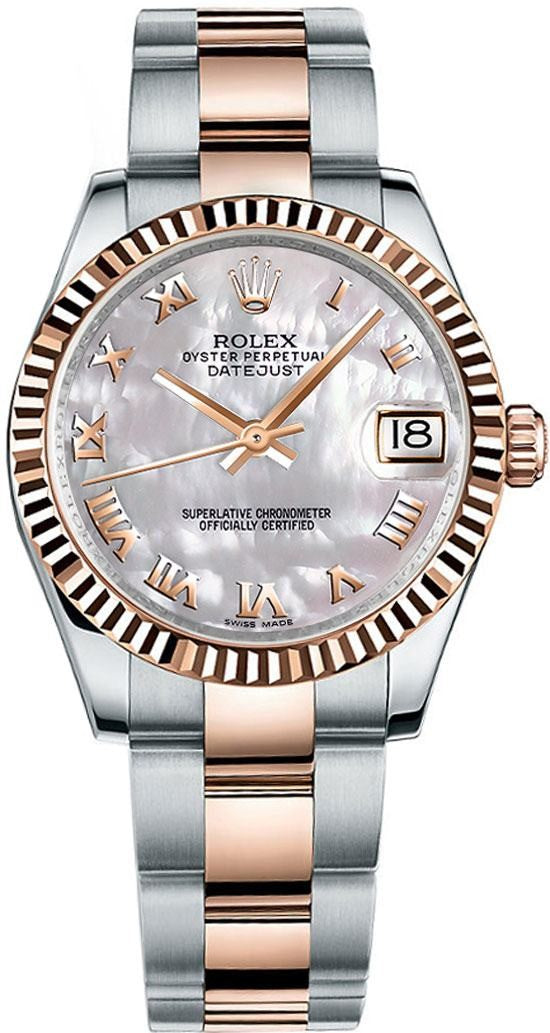 Rolex Datejust 31 Fluted Bezel Women's Watch 178271-0061