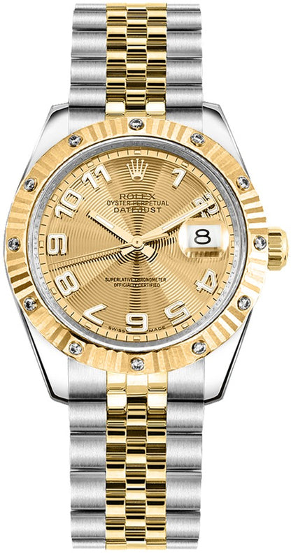 Rolex Datejust 31 Yellow Gold and Stainless Steel Ladies Watch 178313