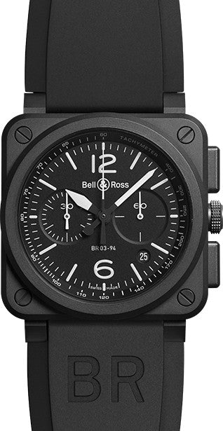 Bell & Ross Aviation Instruments BR0394-BL-CA