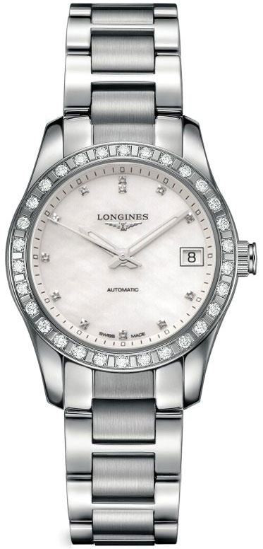 Longines Conquest Diamond Women's Watch L2.285.0.87.6