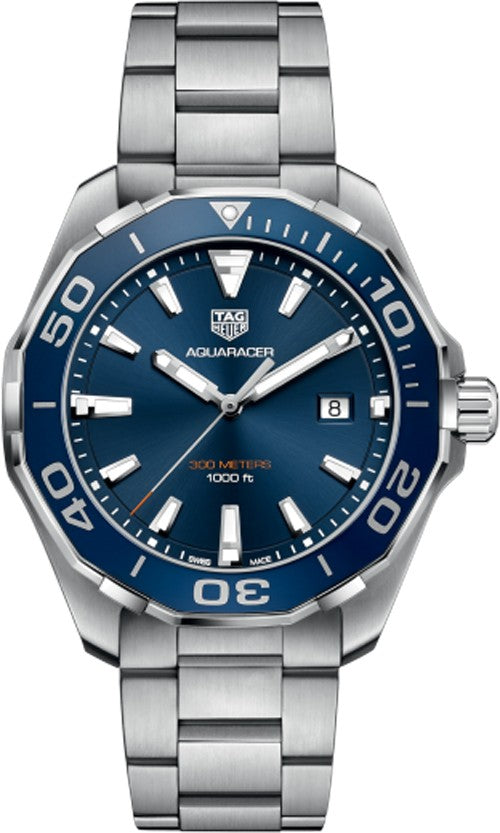 Tag Heuer Aquaracer Blue Dial Men's Watch Sale WAY101C.BA0746