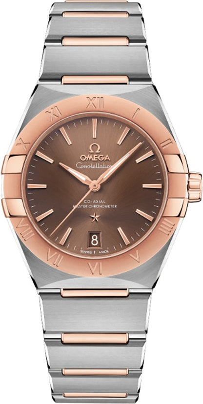 Omega Constellation Steel & Rose Gold Unisex Watch 131.20.36.20.13.001