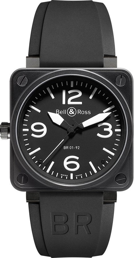 Bell & Ross Aviation Instruments Limited Edition Men's Watch BR-01-92-GAUCHER