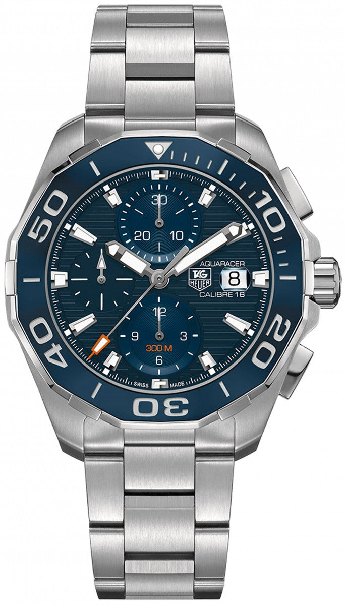 Tag Heuer Aquaracer 300M Chronograph Blue Men's Watch CAY211B.BA0927