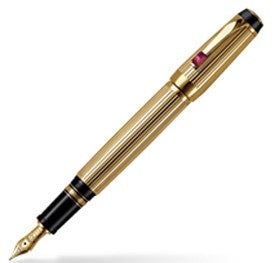 MontBlanc Boheme Gold Plated Rouge Fountain Pen 5800