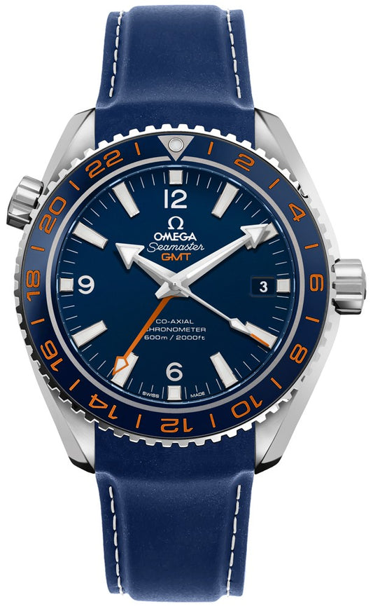 Omega Planet Ocean GMT 600M Men's Luxury Watch 232.32.44.22.03.001