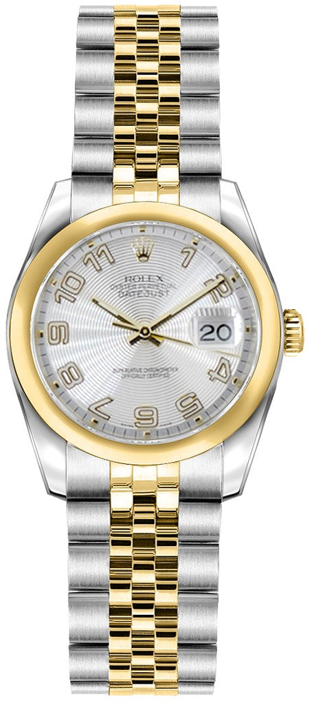 Rolex Lady-Datejust 26 Solid Gold & Steel Women's Watch 179163