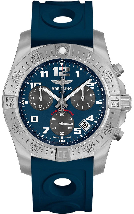 Breitling Chronospace Evo B60 Blue Dial Men's Watch EB601010/C945-228S