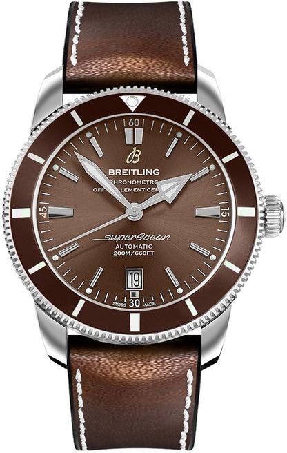 Breitling Superocean Heritage II 46 Bronze Dial Steel Men's Watch AB202033/Q618-295S