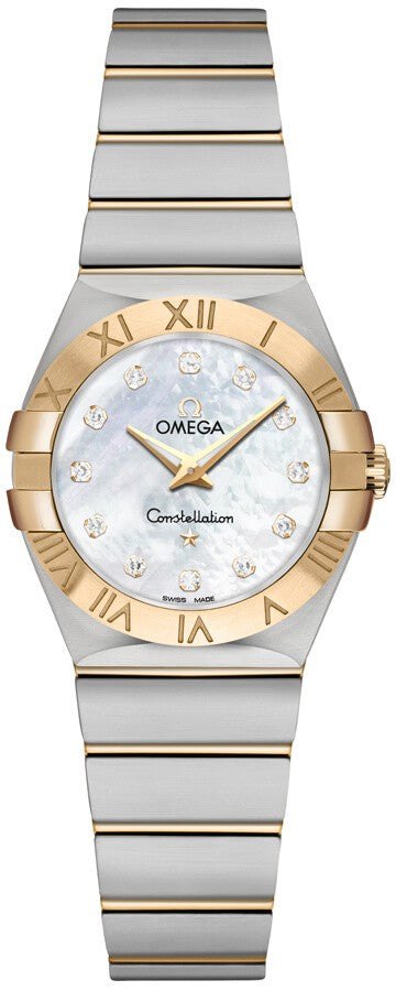 Omega Constellation Diamond Two-tone Women's Watch 123.20.24.60.55.002