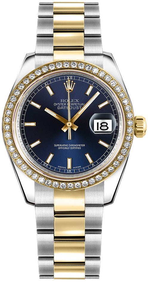 Rolex Datejust 31 Blue Dial Watch 178383