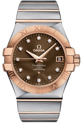 Omega Constellation Brown Dial Men's Watch 123.20.35.20.63.001