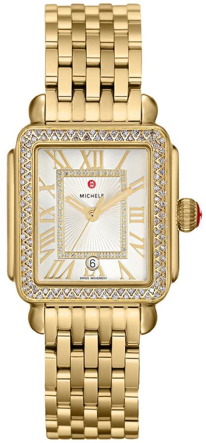 Michele Deco Madison Mid Gold Women's Watch MWW06G000003