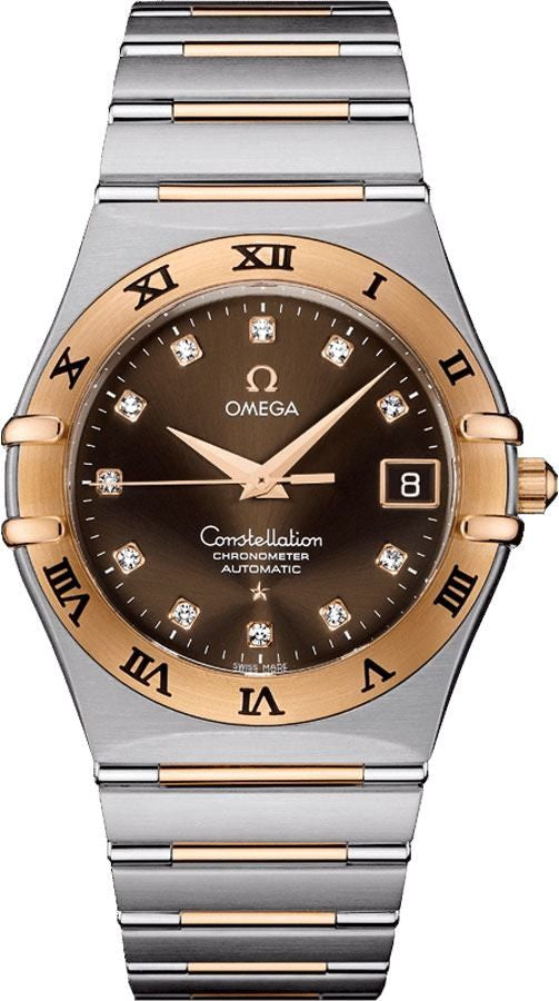 Omega Constellation 95 Brown Dial Automatic Unisex Watch 1301.60.00