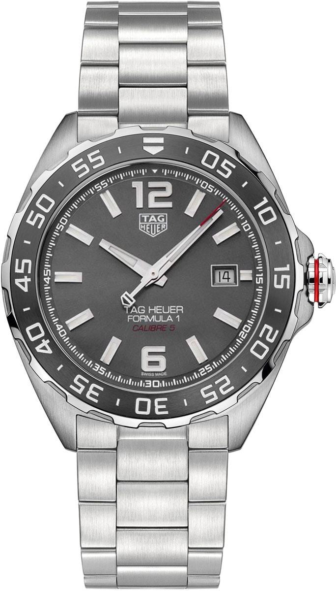 Tag Heuer Formula 1 Grey Dial Men's Watch WAZ2011.BA0842