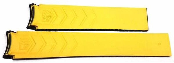 Tag Heuer Aquaracer 20mm Black & Yellow Rubber Strap FT6068