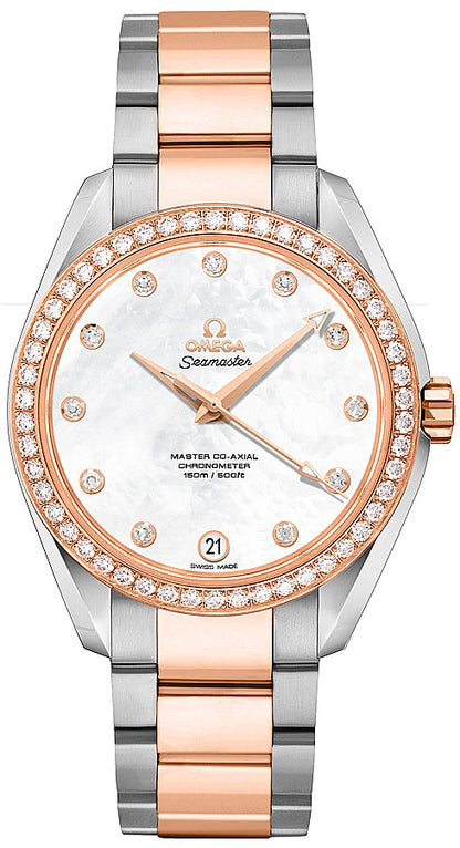 Omega Seamaster Aqua Terra Diamond Women's Watch 231.25.39.21.55.001