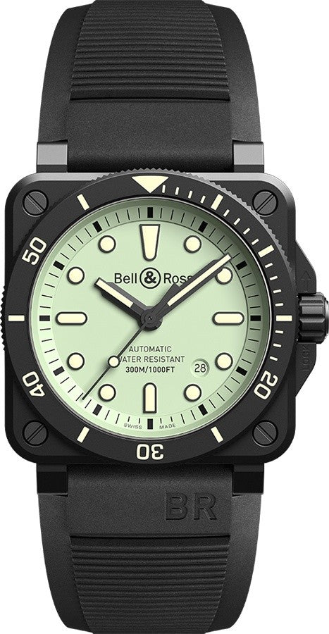 Bell & Ross Instruments Luminescent Men's Watch BR0392-D-C5-CE/SRB