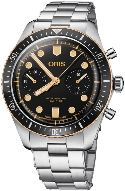 Oris Divers Sixty-Five Chronograph 43mm Men's Watch 77177444354MB