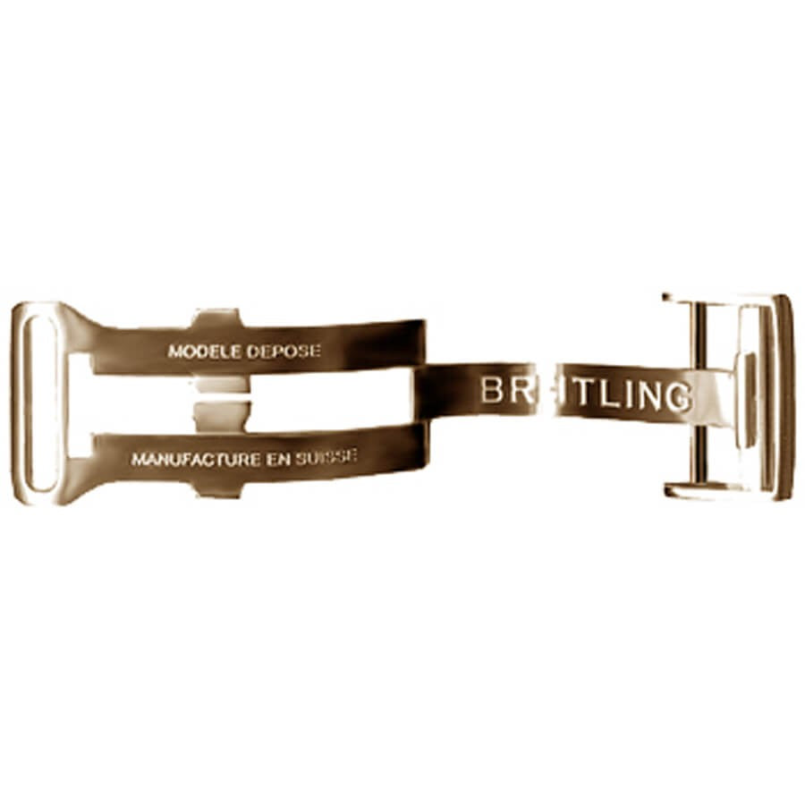 Breitling 18mm Rose Gold Deployment Buckle R18D