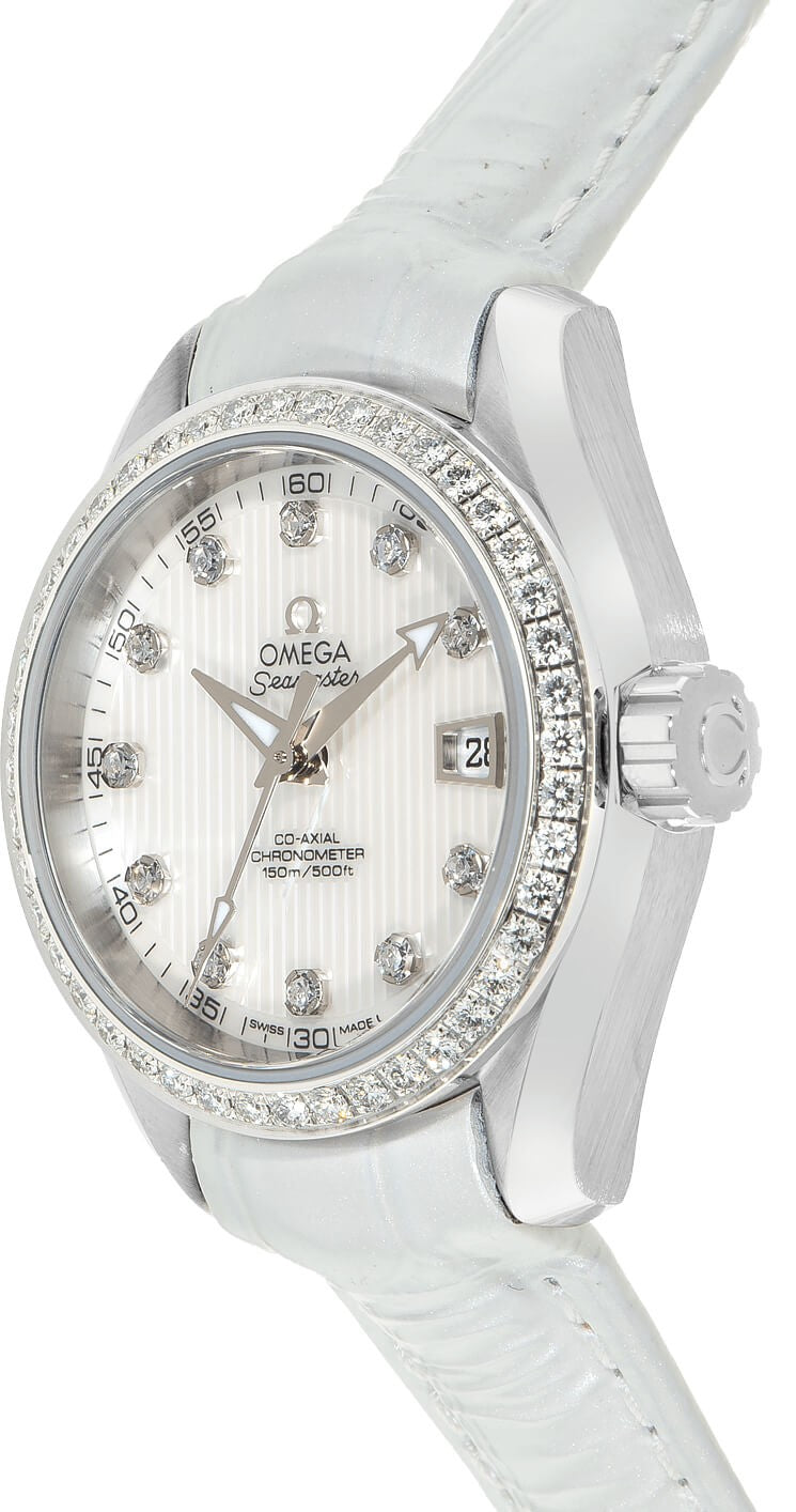 Omega Seamaster Aqua Terra Diamond Women's Watch 231.18.30.20.55.001