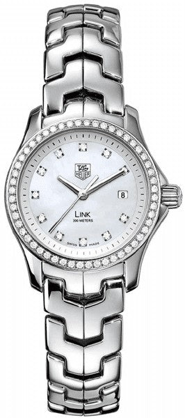 Tag Heuer Link 27mm Diamond Women's Watch WJF1319.BA0572