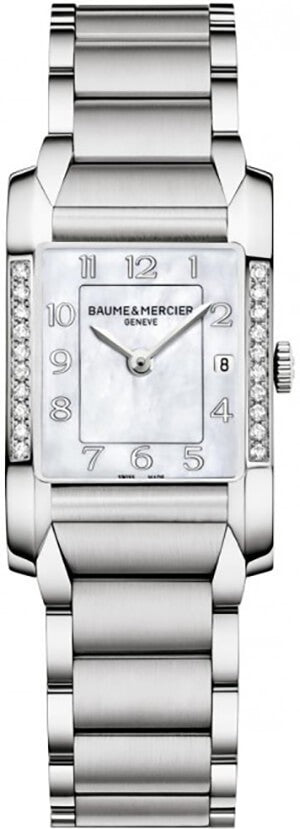 Baume & Mercier Hampton Rectangular Women's Luxury Watch 10051