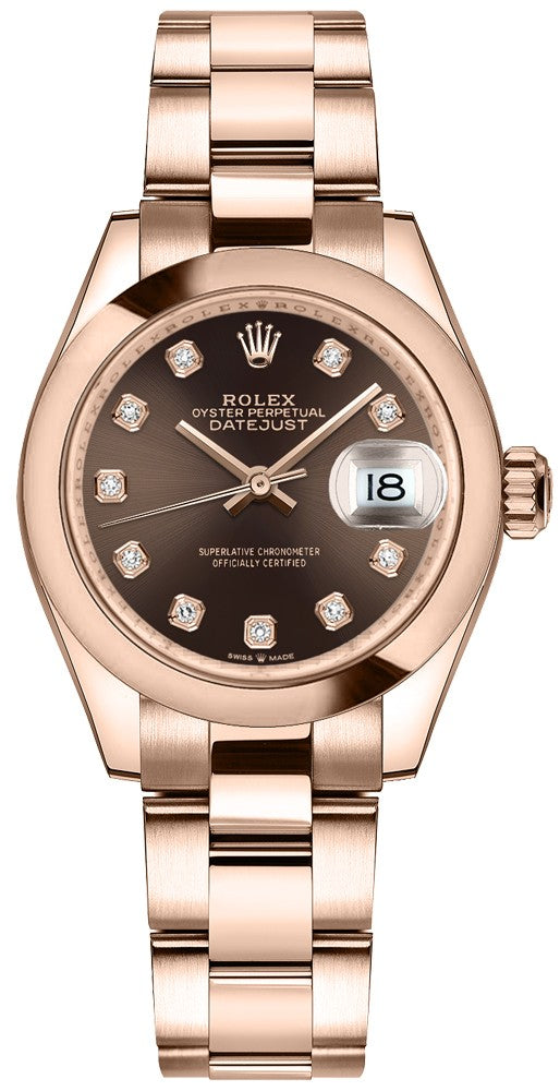 Rolex Datejust 31 Chocolate Dial Women's Watch 278245-0015